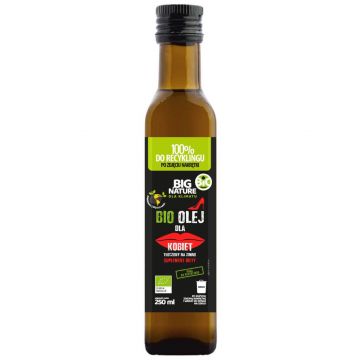 Big Nature Bio Oil pentru femei, presat la rece, 250 ml