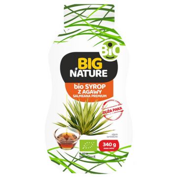 Big Nature Bio Premium sirop de agave salamanea, 340 g