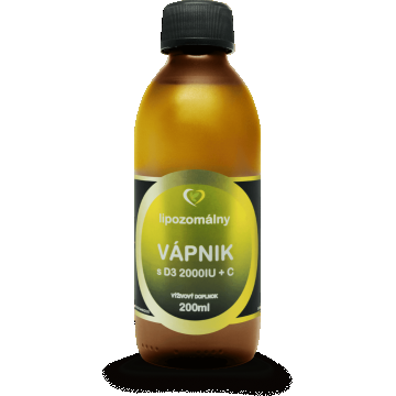 Calciu lipozomal + D3 + C 200 ml Healthy World