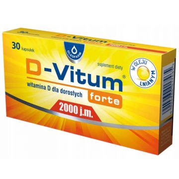 D-Vitum Forte 2000 UI, 30 capsule