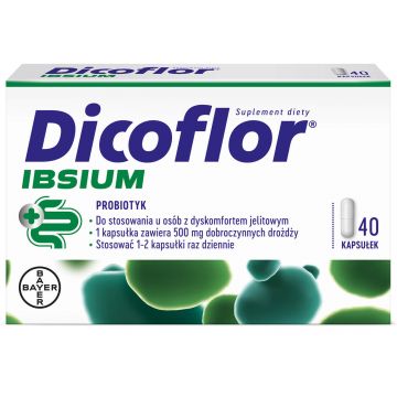 Dicoflor Ibsium, 40 capsule