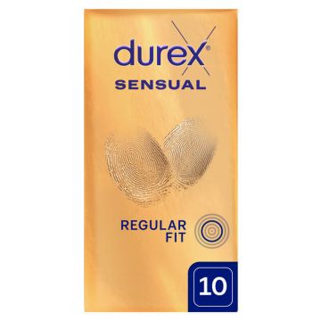 Durex Sensual, prezervative super-subțiri, 10 bucăți