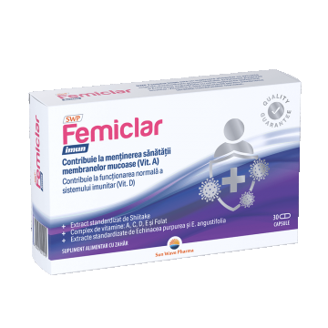 Femiclar Imun, 30 capsule, Sun Wave Pharma