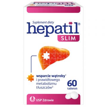 Hepatil Slim, 60 comprimate