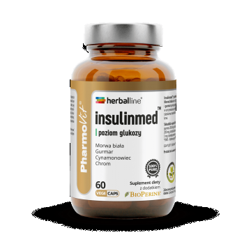 Herballine Insulinmed niveluri de glucoză 60 capsule