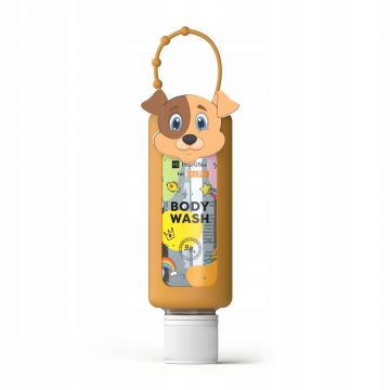 Hiskin Kids Body Wash Dog, gel de spălare pentru corp, 75 ml