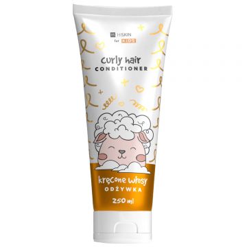 Hiskin Kids Curly Hair, balsam pentru păr creț, 250 ml