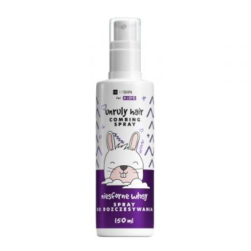 Hiskin Kids Unruly Hair Cowash, spray de descurcare, păr indisciplinat, 150 ml
