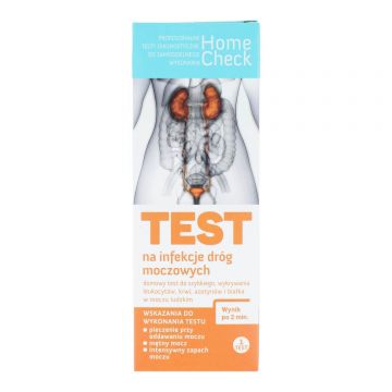 Home Check Test pentru infecții ale tractului urinar, 1 buc - Termen lung de valabilitate!