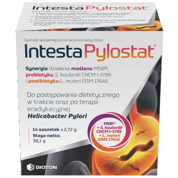 Intesta Pylostat, 2,72 g x 14 pliculețe