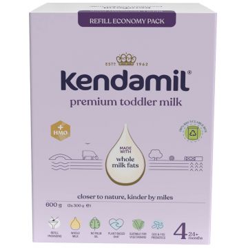 Kendamil Premium 4 HMO+, lapte pentru copii, după 24 de luni, 600 g