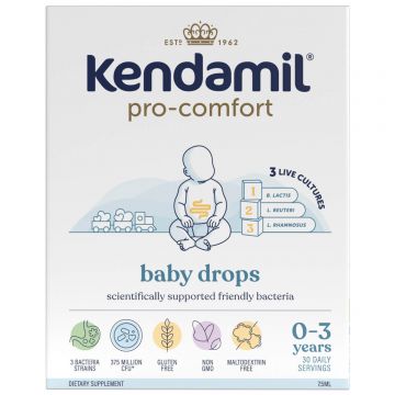 Kendamil Pro-Comfort, picături pentru copii, de la naștere, 7,5 ml