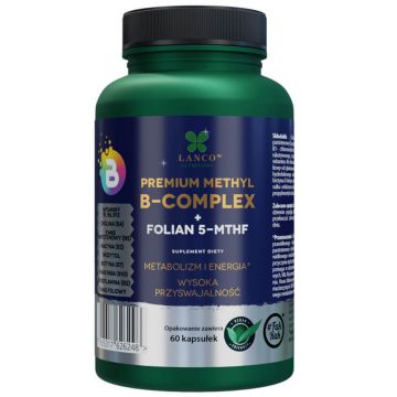 Lanco Nutritions Methyl B-Complex, 60 capsule