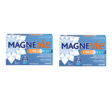 MagneVie Stress Resist cu Ashwaghanda , 2 x 30 comprimate, Sanofi