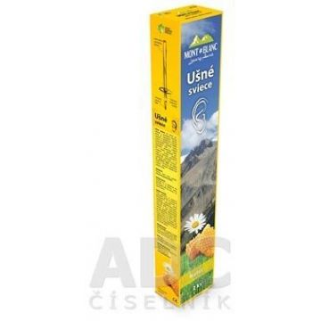 Mont Blanc Luxury Auris Lumânări pentru urechi natur 2 buc