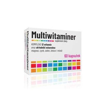 Multivitaminer, 60 capsule