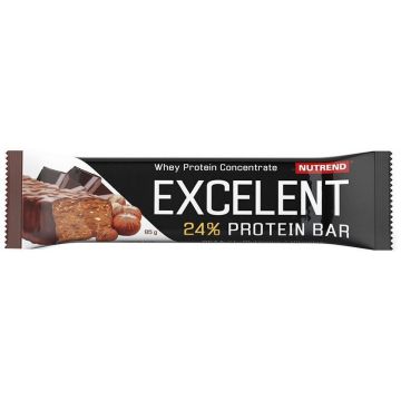 Nutrend Excelent Protein Bar Ciocolată cu nuci 85 g
