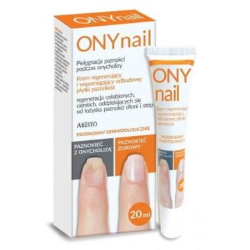 ONYnail, Cremă de restaurare și reparare a unghiilor, 20 ml