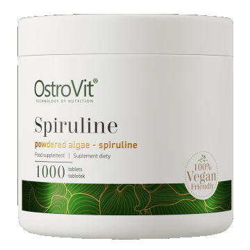 OstroVit Spirulina, 1000 comprimate vegane