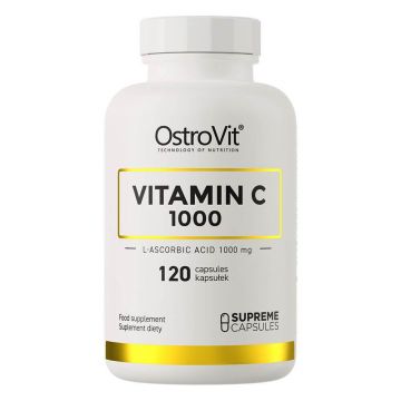 OstroVit Vitamina C 1000 mg, 120 capsule