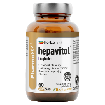 PharmoVit HerbalLine Hepavitol Ficat, 60 capsule