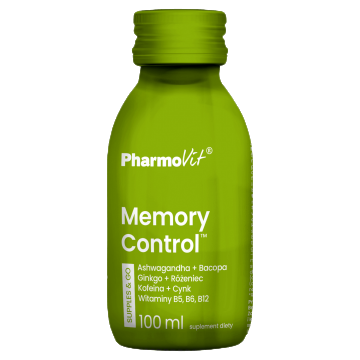PharmoVit Supples & Go Controlul memoriei, 100 ml
