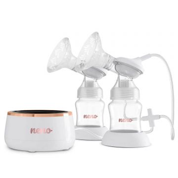 Pompă de sân electronică fără fir Neno Bella Twin Moon, bifazică