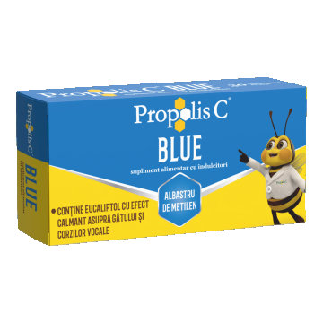 Propolis C Blue, 30 capsule, Fiterman Pharma
