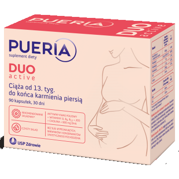 Pueria Duo Active, 90 capsule