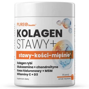 Pureo Health Colagen Joints+, aromă neutră, 108 g