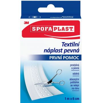 Spofaplast Spofaplast Plasture textil rigid 6 cm x 1 m