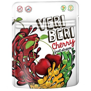 Veri Beri, jeleuri cu aromă de cireșe, 50 g