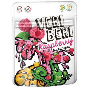 Veri Beri, jeleuri cu aromă de zmeură, 50 g