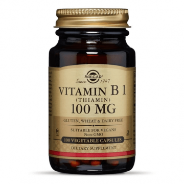 Vitamina B1 (Tiamina) 100mg, 100 capsule, Solgar