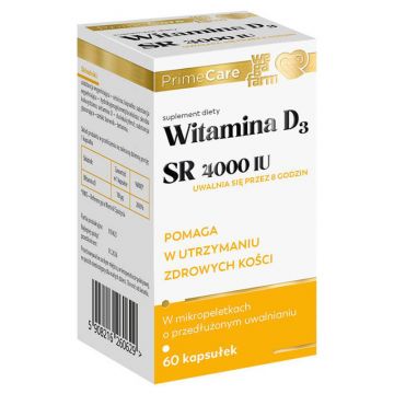 Wegafarm Vitamina D3 SR 4000 UI, 60 capsule