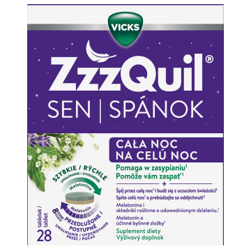 ZzzQuil Sleep All Night, 28 comprimate