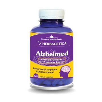 Alzheimed, 120 capsule, Herbagetica