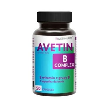 Avetin, Complex B, 50 capsule