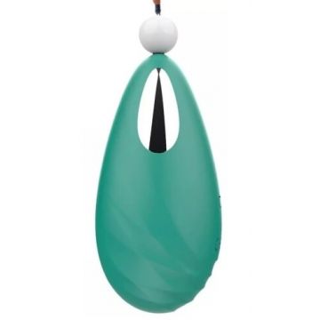 Beryl vibrator discret în formă de colier cu 9 moduri de vibrație Verde