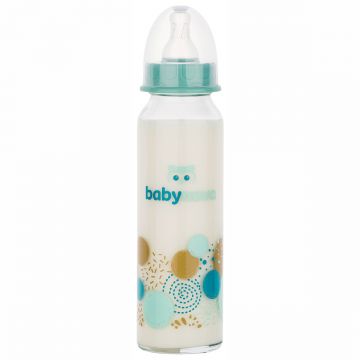 Biberon din sticla, 240ml, Baby Nova