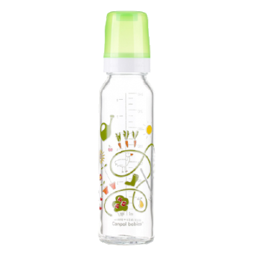 Biberon din sticla Basic, 240ml, Canpol babies