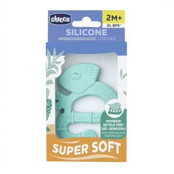 Chicco silicon micki Lizard teether 2m+ Băiat