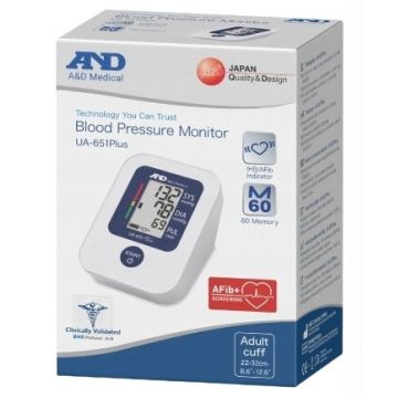 Cinometru automat pentru braț AND UA-651 Plus, 1 buc