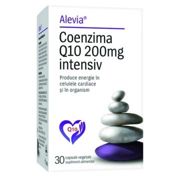 Coenzima Q10 200mg intensiv, 30 capsule, Alevia