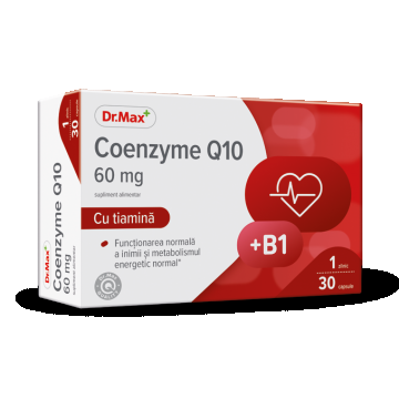Dr. Max Coenzima Q10 60mg, 30 capsule moi