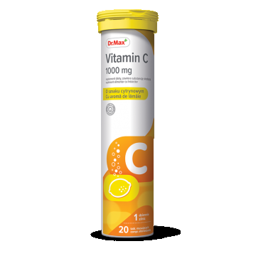 Dr. Max Vitamina C 1000mg, 20 comprimate efervescente