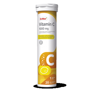 Dr. Max Vitamina C 1000mg, 20 comprimate efervescente