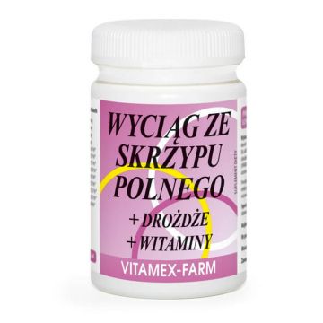 Extract de coada calului + drojdie + vitamine, 100 comprimate