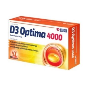 Family Health D3 Optima 4000, 60 capsule