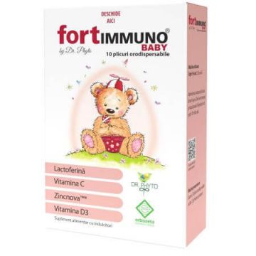 Fortimmuno Baby, 10 plicuri orodispensabile, Dr. Phyto